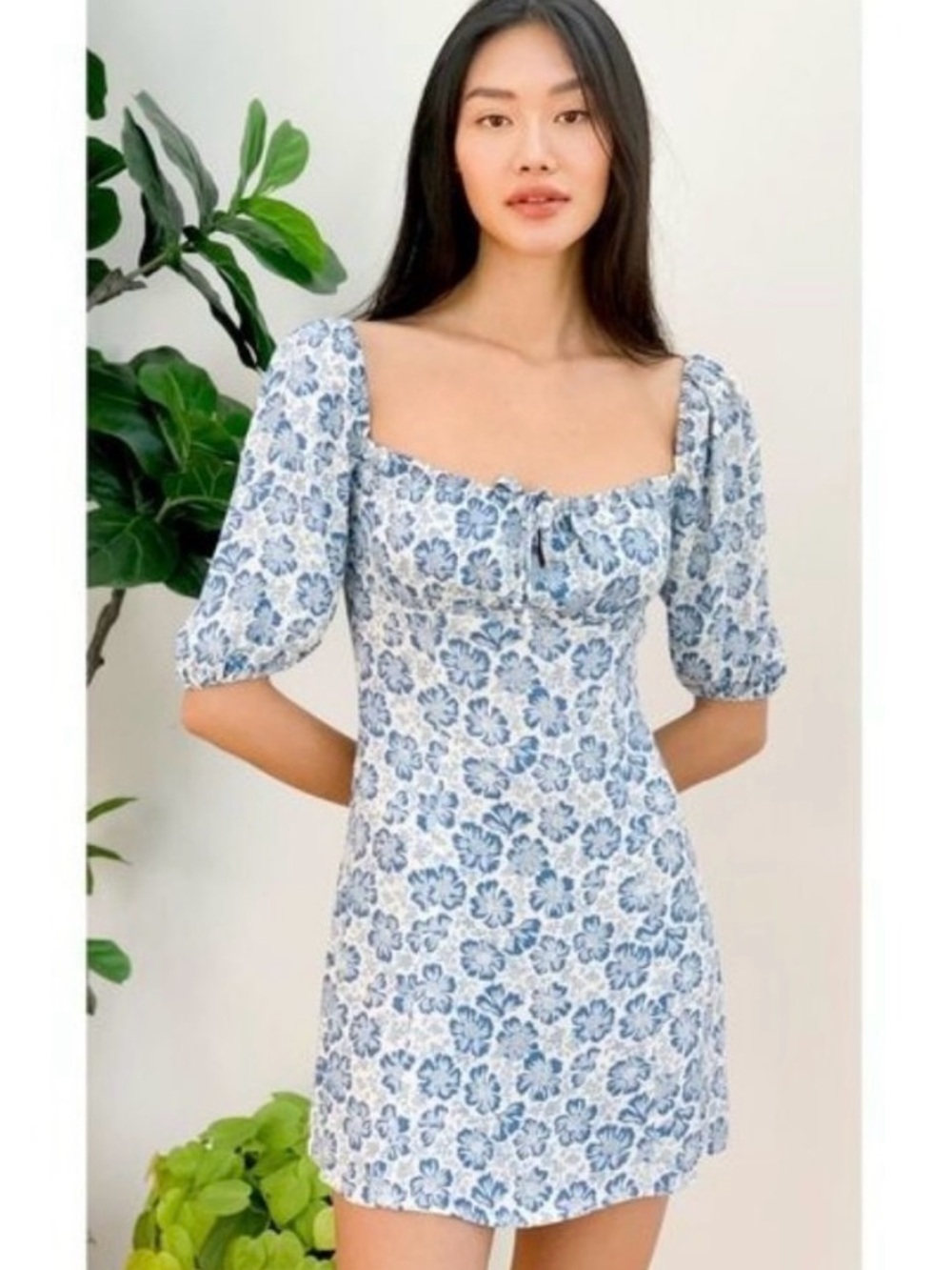 Reformation Sette Floral Mini Dress 2